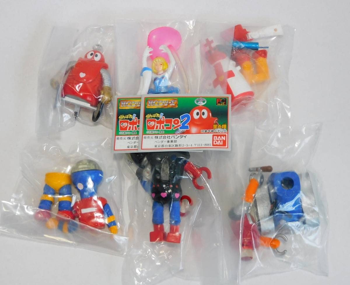 Amazon.co.jp: HG ロボコン2 全6種 ガシャポン ロビンちゃん ロボガリ